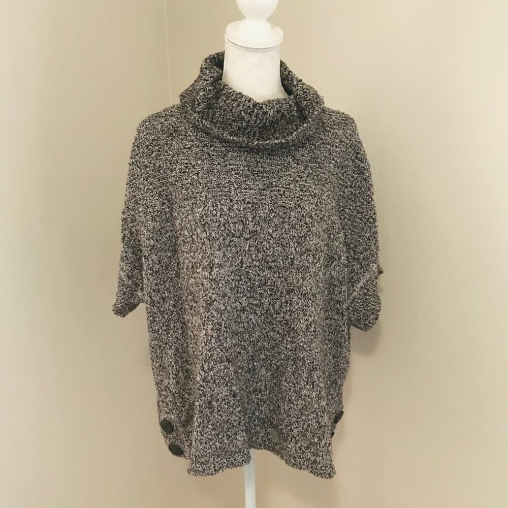 Coldwater Creek Short Sleeve Tunic Sweater